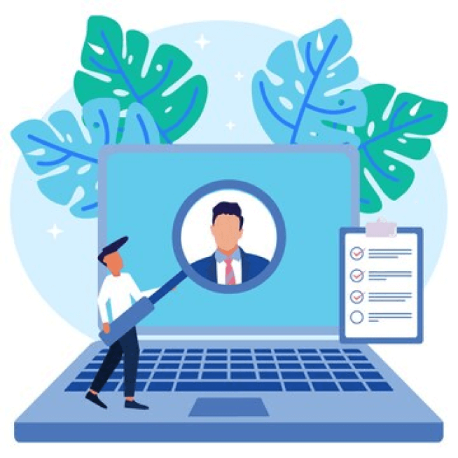 zoom sur pc illustration